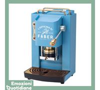 Faber Pro Deluxe Torquoise & Messing ESE Pad macchina per caff