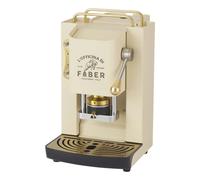 FABER PRO DELUXE SABBIA IVORY - MACCHINA PER CAFFE'' - PRESSACIALDA IN OTTONE - ELETTROVALVOLA E TERMOSTATO 95 - TELAIO IN ACCIAIO - Nouvo
