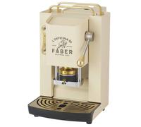 FABER PRO DELUXE SABBIA IVORY - MACCHINA PER CAFFE'' - PRESSACIALDA IN OTTONE - ELETTROVALVOLA E TERMOSTATO 95 - TELAIO IN ACCIAIO