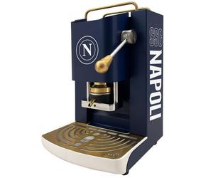 FABER PRO DELUXE SSC NAPOLI - MACCHINA PER CAFFE'' - PRESSACIALDA IN OTTONE - EL