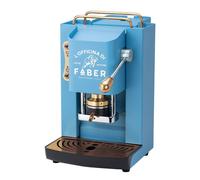 FABER PRO DELUXE TURCHESE - MACCHINA PER CAFFE'' - PRESSACIALDA IN OTTONE - ELET