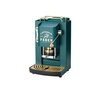 FABER PRO DELUXE VERDE INGLESE - MACCHINA PER CAFFE'' - PRESSACIALDA IN OTTONE - ELETTROVALVOLA E TERMOSTATO 95 - TELAIO IN ACCIAIO - Nouvo
