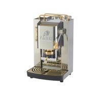 Faber Pro Inox Deluxe 3.0 Glossy Ottone - Macchina da caffè a cialde ESE