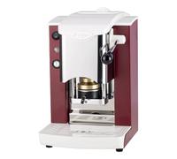FABER COFFEE MACHINES | Modello Slot Inox | Macchina caffe a cialde ese 44mm | Pressacialda in ottone regolabile (BORBOGNA | BIANCO)