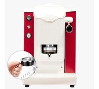 FABER SLOT PLAST LITE2.1 BORGOGNA BIANCO (SPBORBLT2.1) - MACCHINA CAFFE A CIALDE