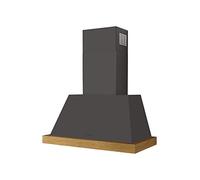 Faber THEA Cappa da parete con finitura grigio scuro opaco, 80 cm