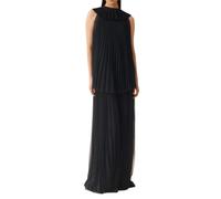 Fabiana Filippi - Abito Lungo Pieghettato - - Dresses - Donna - Nero - S