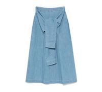 Fabiana Filippi - Chic VR1 Color Cotton Skirt - - Skirts - Donna - Blu - S