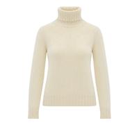 Fabiana Filippi - Dolcevita in garza mano - - Knitwear - Donna - Beige - S