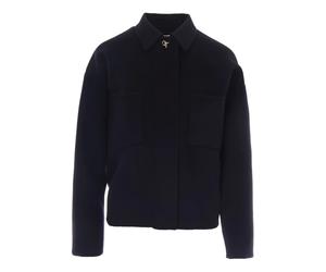 Fabiana Filippi - Double di lana Cropped - - Jackets - Donna - Blu - S