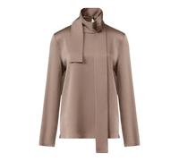 Fabiana Filippi - Enver Satin Top - - Blouses & Shirts - Donna - Marrone - M