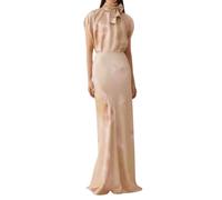 Fabiana Filippi - Falda estampada larga - - Dresses - Donna - Beige - M