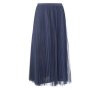 Fabiana Filippi - Gonna in Tulle a Pieghe Ampie - - Skirts - Donna - Blu - M