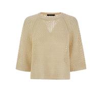 Fabiana Filippi - Oversized Cape Sweater - - Knitwear - Donna - Beige - S