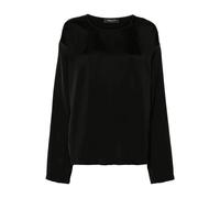 Fabiana Filippi - Top a Maniche Lunghe - - Tops - Donna - Nero - S