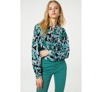 Fabienne Chapot Resa Blouse Black/bottle Green Taglia: 38 | Magliette intime Outlet | Donna | Verde