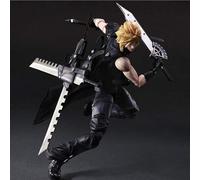 FABIIA Final Fantasy 7 Cloud Strife Action Figures Pvc Vinile Figura da Collezione Pvc Figura Miglior Regalo per Adolescenti per Bambini e Fan Anime 27,7 cm/27,7 cm