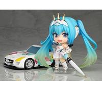 FABIIA Hatsune Miku Racing Hatsune Q Versione Anime Figure Figure Decorazione/Ornamenti da Collezione/Modello Regalo Dipinto in Scatola/Anime Hobby Collection Pvc