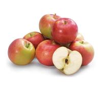 Fabio Frutta, 4 kg mele Morgan,mela rossa striata dal sapore fresco,aroma dolce/aspro ideale per la preparozione di dolci, strudel, macedonie