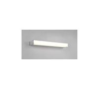 FABIO LAMPADA DA SPECCHIO IN METALLO NERO O CROMATO IP44 LED 6W LUCE 3000K LARGHEZZA CM 42,5