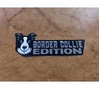 fabisup Adesivo 3D per Auto, Adesivi per Auto per Amanti dei Cani, Divertente, Impermeabile, Universale, Border Collie