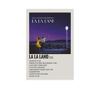 FABIVA La La Land 441 - Poster su tela, motivo: film minimalista alternativo per camera da letto, decorazione per camera da letto, ufficio, stanza, regalo, senza cornice, 20 x 30 cm