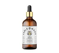 Fable & Mane HoliRoots - Olio per capelli, rinforza e ripara capelli secchi e danneggiati e cuoio capelluto, trattamento prelavaggio con amla e olio di ricino (100 ml)