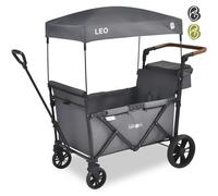 FableKids LEO X2Lite Carrello pieghevole con tetto Grigio