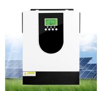 Fablestoryem Inverter Solare Ibrido da 3000W, Inverter a Onda sinusoidale Pura DC24V AC230V con regolatore di Carica Solare MPPT da 80A per System off-Grid di accumulo di energia Domestica