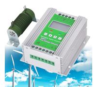 Fablestoryem Regolatore di Carica Ibrido Solare Eolico MPPT 12V 24V 48V LCD Regolatore di Carica di energia 6000W Eolico 8000W Solare fotovoltaico per Pannello Solare per Turbine eoliche,48V