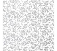 Fablon, Plastica adesiva Heritage 45 cm x 2 m, Argento