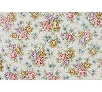 Fablon - Rotolo adesivo, 45 cm x 2 m, motivo floreale romantico