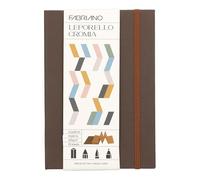 FABRIANO 19100721 - Sketchbook LEPORELLO CROMIA, blocco da disegno, quaderno per schizzi, versatile per tecniche a pastello, pittura a secco e acquerello