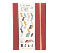 FABRIANO 19100722 - Sketchbook LEPORELLO CROMIA, taccuino, quaderno per schizzi, versatile per tecniche a pastello, pittura secca e acquerello leggero
