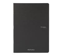 FABRIANO - 19210308 - Maxiquaderno Ecoqua original PM - A4 - 1 rigo - 40 fogli - nero - 90gr - Fabriano - 94780 - Conf. da 5 Pz. - 19210308