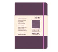 FABRIANO - 19714803 - Taccuino Ispira - con elastico - copertina rigida - A5 - 96 fogli - righe - viola - Fabriano - 94753 - Conf. da 1 Pz.