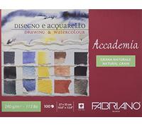 Fabriano 42402735 Blocco da Disegno, Cotone, Bianco, 27 x 35 x 1 cm