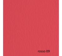 FABRIANO - 42450709 - Cartoncino Elle Erre - 50x70cm - 220gr - rosso 109 - Fabriano - blister 20 fogli - 46495 - Conf. da 1 Pz. - 42450709