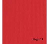 FABRIANO - 42450727 - Cartoncino Elle Erre - 50x70cm - 220gr - ciliegia 27 - Fabriano - blister 20 fogli - 67616 - Conf. da 1 Pz. - 42450727