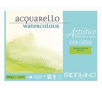 Fabriano 4CO ATW BL 20 °C GT-Blocco di carta per acquerello, 30,5 x 45,5 cm, colore: bianco