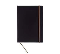 Fabriano Taccuino Ispira A5 – copertina rigida con elastico, 96 fogli, righe, marrone