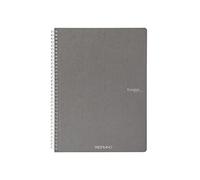 Fabriano 94792 Maxiquaderrno A4, 70 Fg, 90 Gr, 1 Rigo, Ecoqua Original Spiralato Antracite