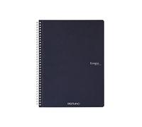 Fabriano 94795 Maxiquaderrno A4, 70 Fg, 90 Gr, 1 Rigo, Ecoqua Original Spiralato Blu Scuro