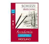 Fabriano A4 accade Esqui carta da disegno 21 x 29.7 cm bianco