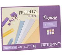 Fabriano Autre Blocchi di Carta Pastello, Acrilico, Multicolore, 21 x 29,7 x 0,5 cm