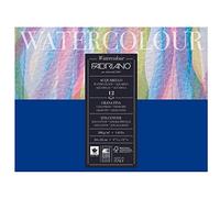 Fabriano 17312432 - Blocco ad Acquerello, in Cotone, 24 x 32 x 0,5 cm, Colore: Bianco