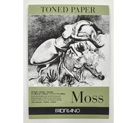Fabriano Blocco Toned Paper A4 50 Fogli 120 Gr Moss (Muschio)