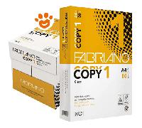Fabriano Carta A4 Copy 1 - 80gr (Risme da 500 fogli) - Fabriano Carta A4 Copy 1 - 80gr (Risme da 500 fogli) - [prezzo a risma] Confezione da 10 risme