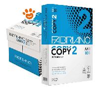 Fabriano Carta A4 Copy 2 - 80gr (Risme da 500 fogli) - Fabriano Carta A4 Copy 2 - 80gr (Risme da 500 fogli) - [prezzo a risma] Confezione da 10 risme