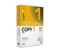 Fabriano Carta per Fotocopie Copy 1, Formato A4, 80 gr, Confezione da 5 risme da 500 Fogli